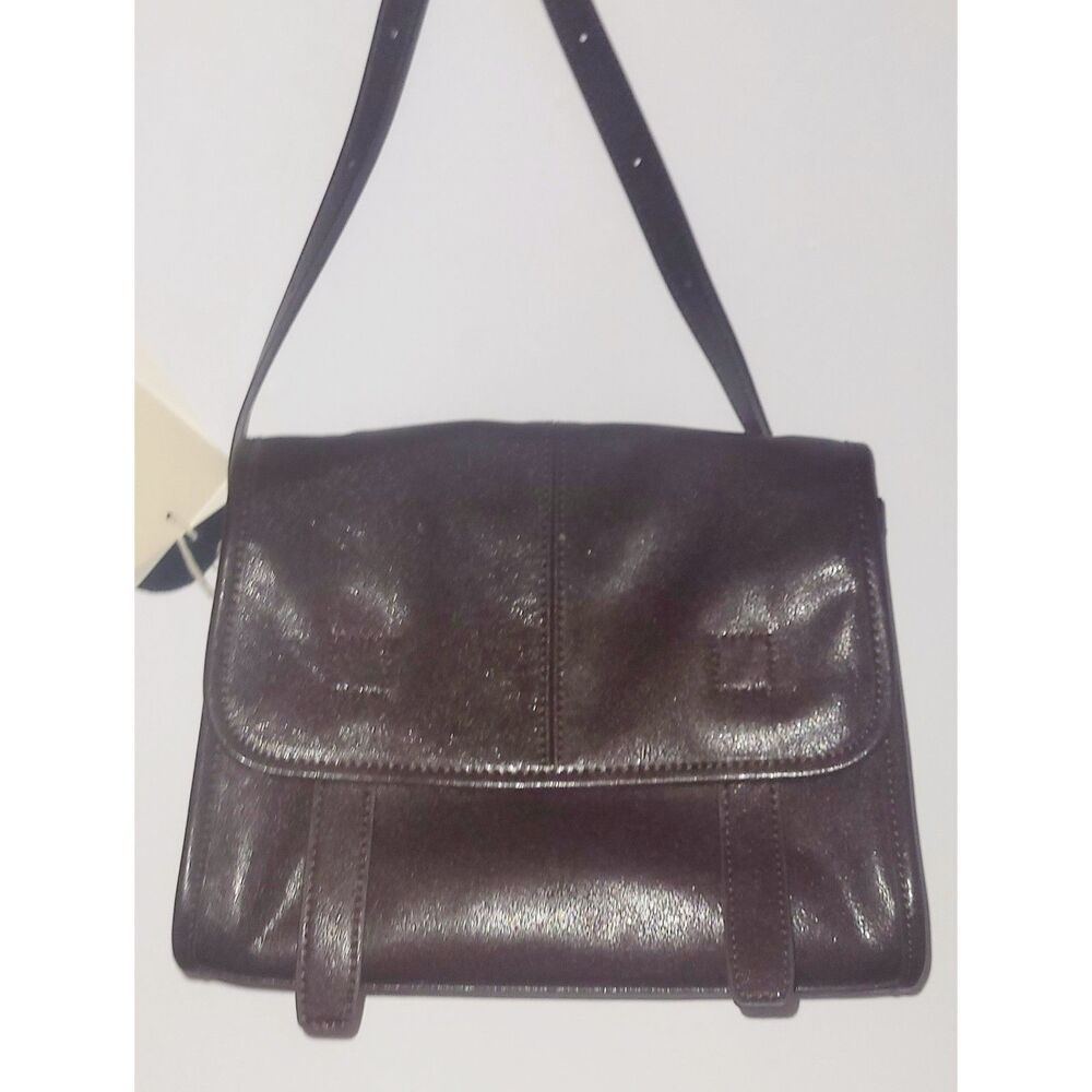 Hera Relic Brown Genuine Leather Convertible Crossbody Shoulder Bag NWT